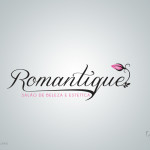 Logo e Identidade Visual - Salão de Beleza e Estética - Romantique - Criação do Designer Anthony Paz