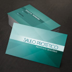 Cartão de Visita - Saulo Protético - Designer Anthony Paz