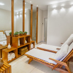 Fotografia da Sauna do apartamento no Rio de Janeiro - Imagem utilizada para venda do imovel