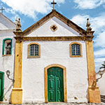 Fotografia de viagem - Igreja do centro histórico de Paraty - Rio de Janeiro - Fotografia - Anthony Paz