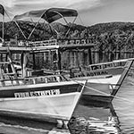 Fotografia de viagem - Barcos no centro histórico de Paraty - Rio de Janeiro - Fotografia - Anthony Paz