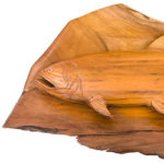 Fotografia de Produto -  Peixe esculpido de madeira rustica - Foto para loja virtual catálogo e anúncio - Cliente Tilliart - Astolfo Dutra - MG
